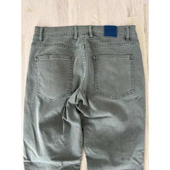 MUGSY Green Hydes Stretch Cotton Jeans Style FLX8NHG Sz 30 - Picture 6 of 6